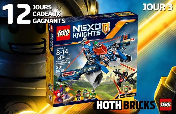 LEGO Nexo Knights 70320 Aaaron Fox's Aero-Striker V2