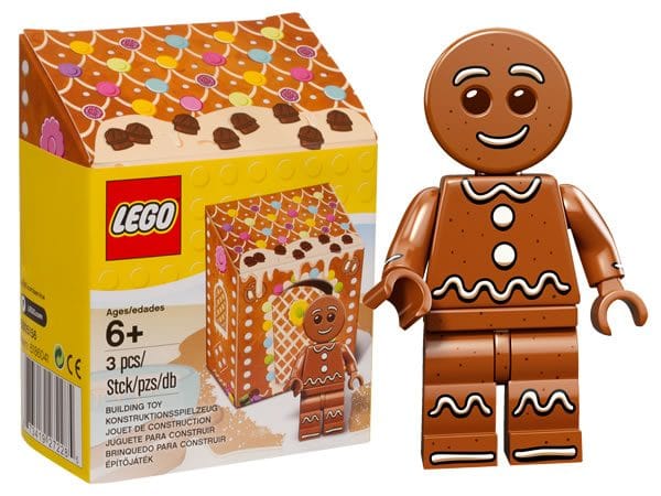 5005156 lego promo gingerbread man rehash recycling the same shit again