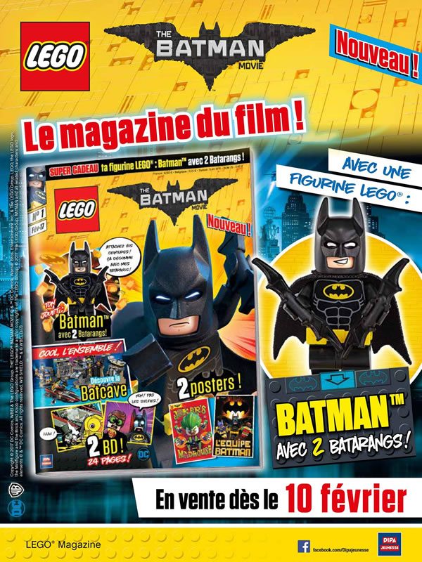 The LEGO Batman Movie : Le magazine du film - Numéro 1 (février 2017)