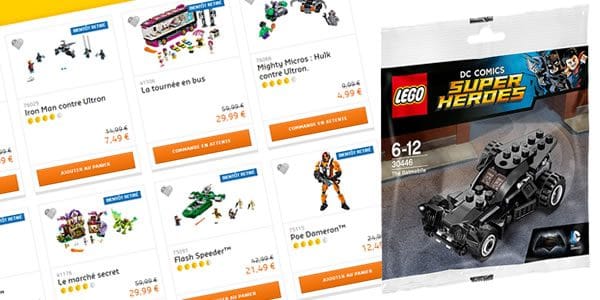 soldes lego polybag 30446 offert