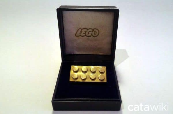 Employee Gift - 14k Solid Gold LEGO Employee Brick