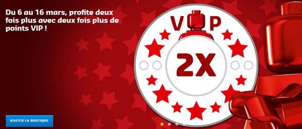 Points VIP doublés sur le LEGO Shop : C'est parti !