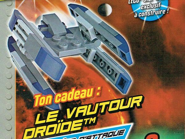 LEGO Star Wars Magazine : Un Vulture Droid avec le numéro de mai 2017