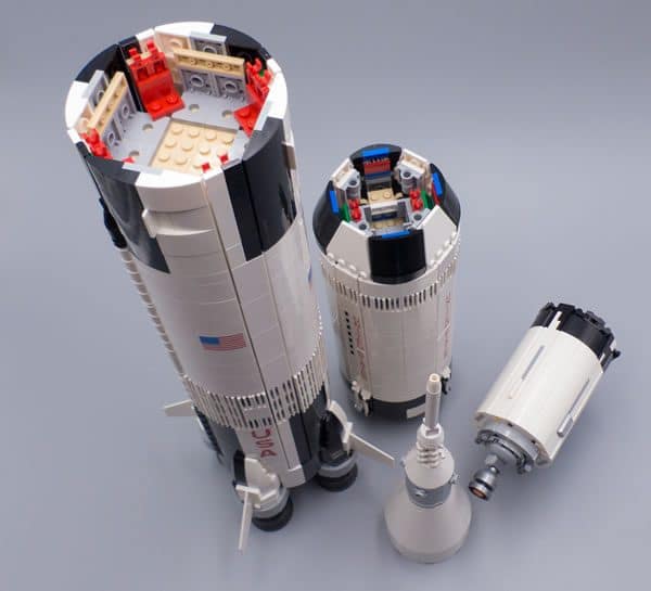 LEGO IDEAS 21309 NASA Apollo Saturn V