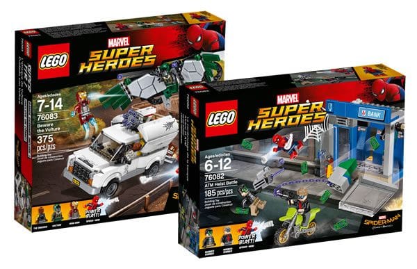 Nouveautés LEGO Spider-Man Homecoming : les visuels officiels sont disponibles