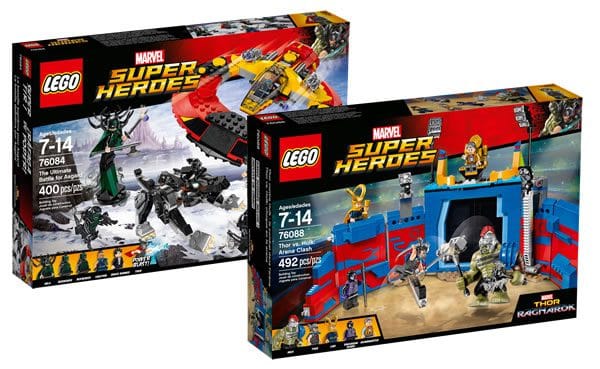 Nouveautés LEGO Thor Ragnarok : les visuels officiels sont disponibles