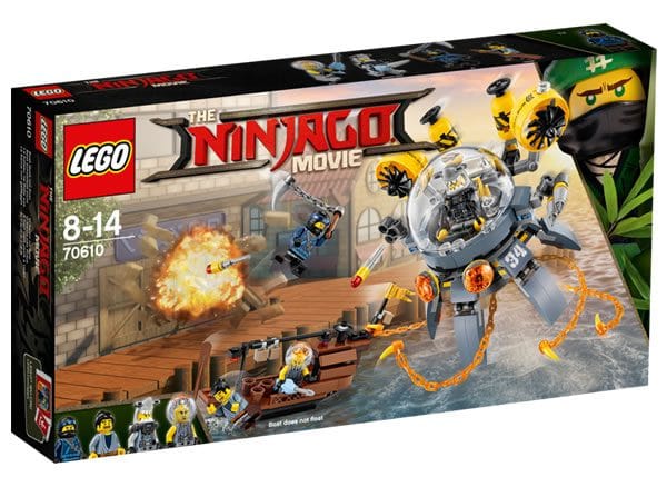 The LEGO Ninjago Movie (70610 Flying Jelly Sub)