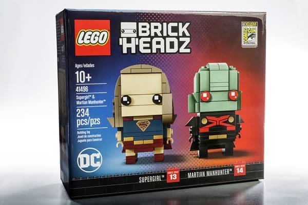 41496 BrickHeadz Supergirl et Martian Manhunter