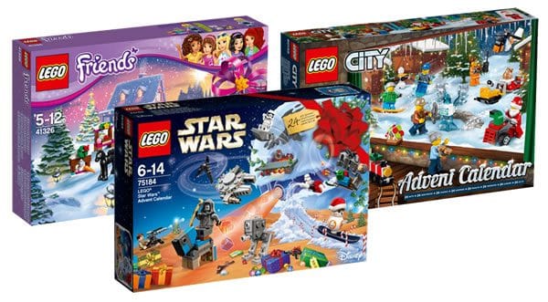 Calendriers de l'Avent LEGO 2017 : les visuels officiels