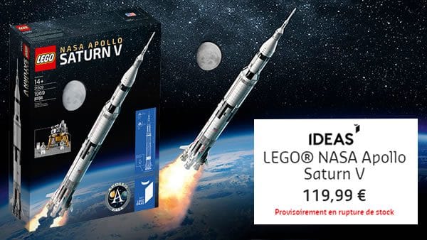 LEGO IDEAS 21309 NASA Apollo Saturn V