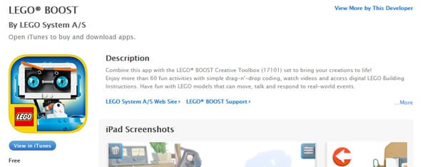 lego boost ios apple app