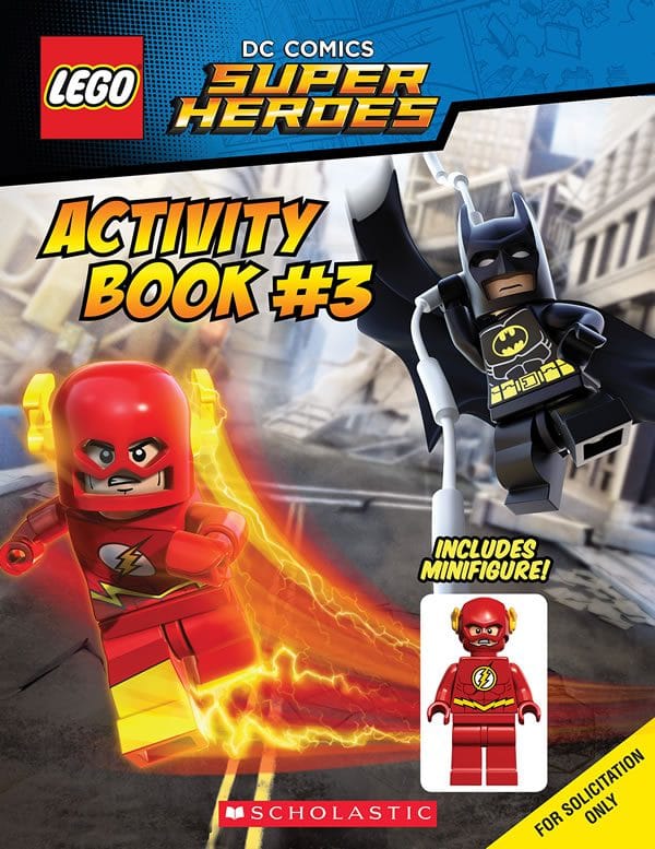 LEGO DC Comics Super Heroes Activity Book with The Flash Minifigure