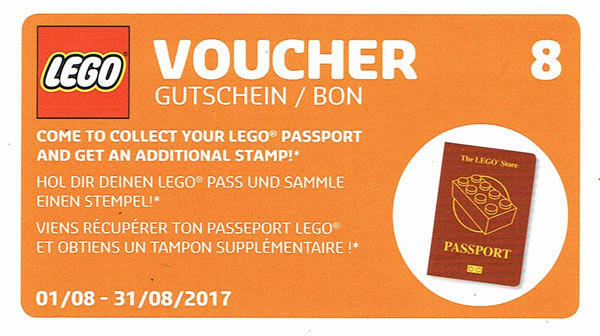 LEGO Stores : Un passeport LEGO offert 