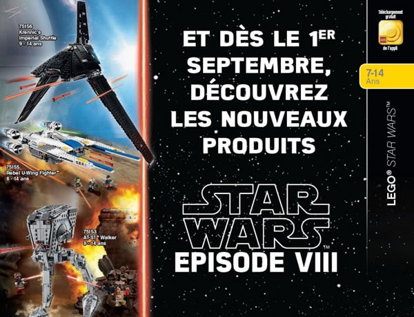 LEGO Star Wars Force Friday 2017