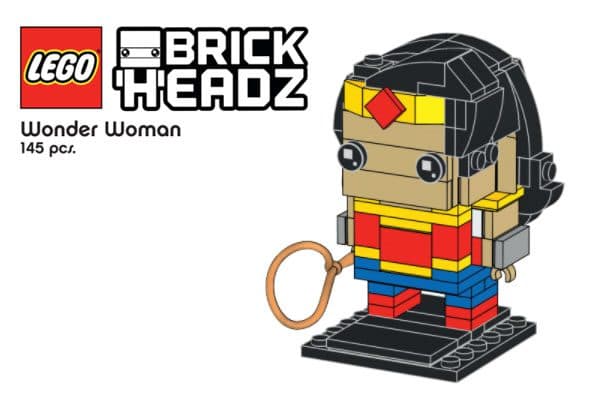 wonder woman lego brickheadz exclusive