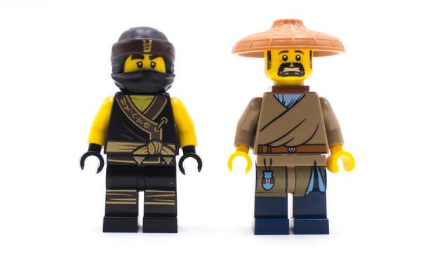 70609 lego ninjago movie manta ray bomber minifigs