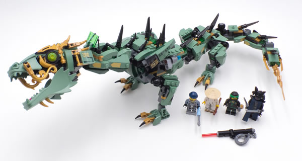 70612 Green Ninja Mech Dragon