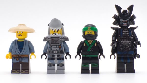 lego ninjago movie 70613 garma mecha man minifigs