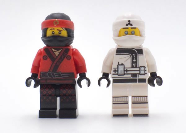 70606 lego ninjago movie spinjitzu training minifigs