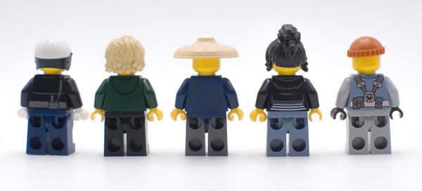 70607 lego ninjago movie city chase minifigs b