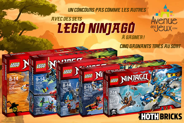 concours lego ninjago avenue des