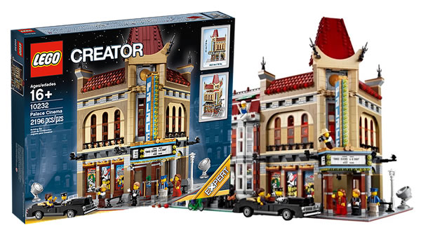 Dernières séances pour le set LEGO Creator Expert 10232 Place Cinéma