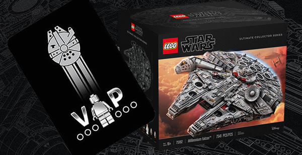 lego black vip card star wars