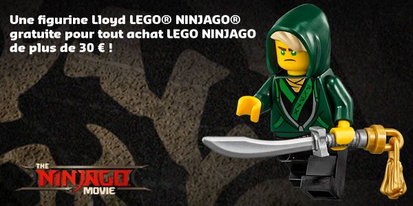 Polybag LEGO Ninjago Movie 30609 Lloyd : Enfin offert sur le LEGO Shop