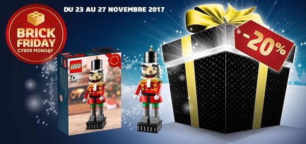 Brick Friday / Cyber Monday : LEGO dévoile la liste des sets à prix réduit