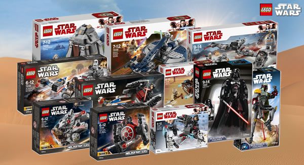 Nouveautés LEGO Star Wars 2018 : (enfin) des visuels officiels