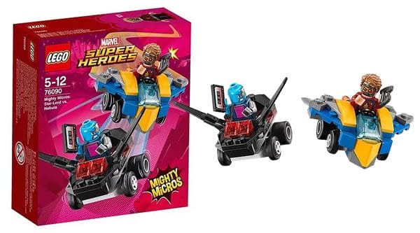 76090 Marvel Mighty Micros : Star-Lord vs Nebula