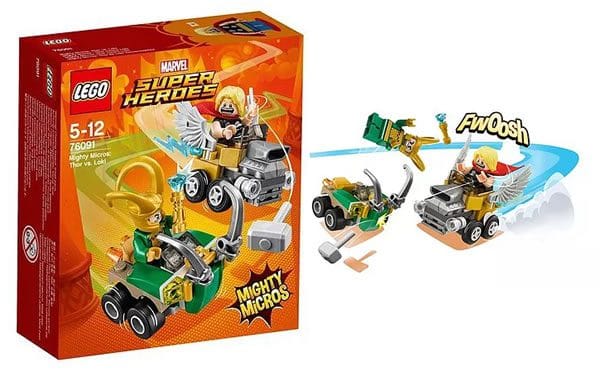 76091 Marvel Mighty Micros : Thor vs Loki