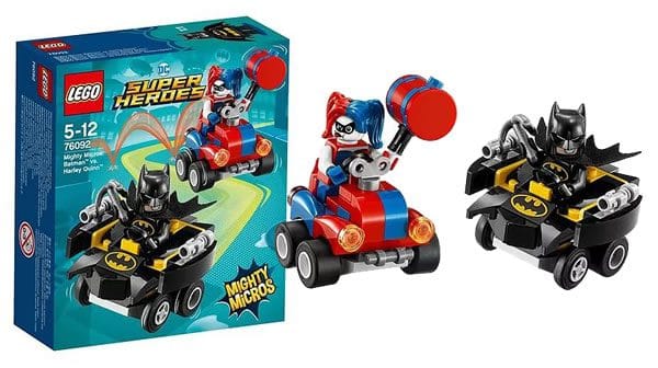 76092 DC Comics Mighty Micros : Batman vs Harley Quinn