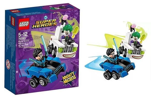 76093 DC Comics Mighty Micros : Nightwing vs The Joker