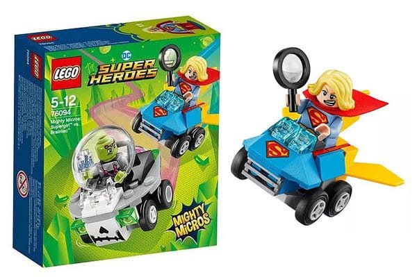 76094 DC Comics Mighty Micros : Supergirl vs Brainiac