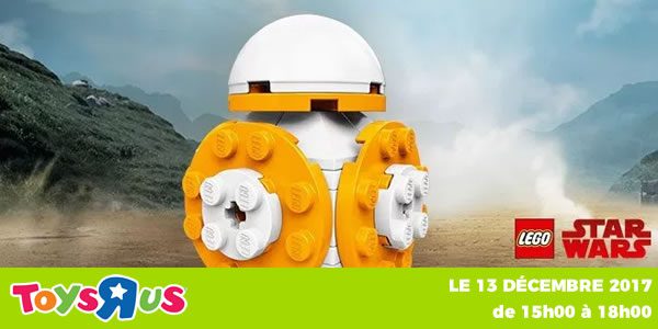 Animation Toys R Us : Construisez BB-8 et repartez avec !