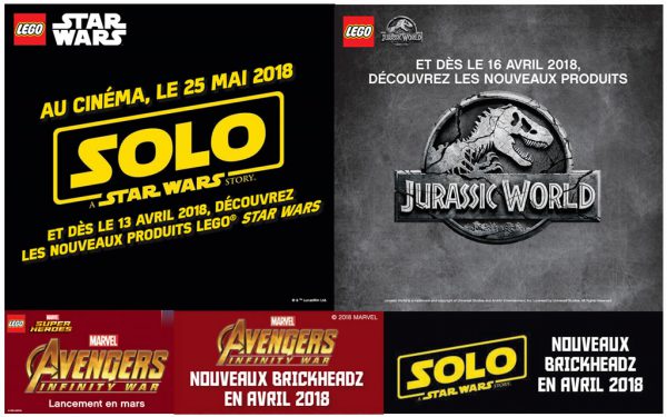 Le catalogue officiel LEGO du premier semestre 2018 est en ligne Le catalogue officiel LEGO du premier semestre 2018 est en ligne