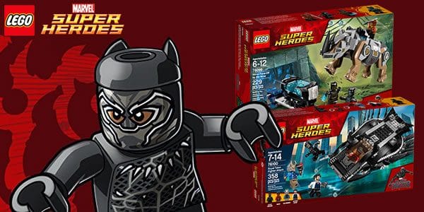 Shop LEGO : les deux sets Marvel Black Panther sont disponibles