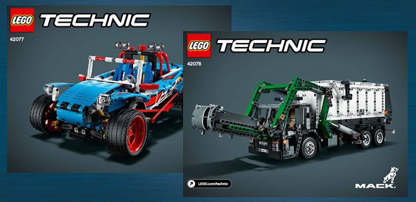 lego technic 42077 42078 alternative model instructions