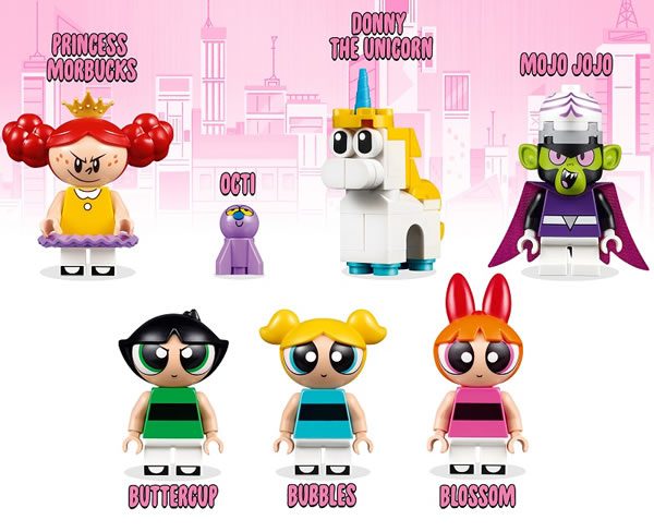 Les Super Nanas (Powerpuff Girls) reviennent chez LEGO en 2018