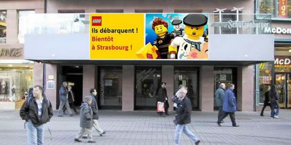 Strasbourg : Les fans font du lobbying pour l'installation d'un LEGO Store