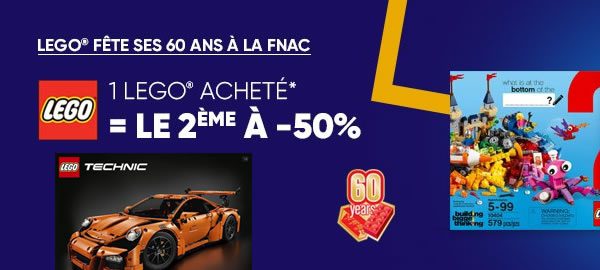 Le 2ème set à -50% Sur FNAC.com : L'offre est étendue à plus de références