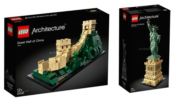 Nouveautés LEGO Architecture 2018 : les visuels sont disponibles