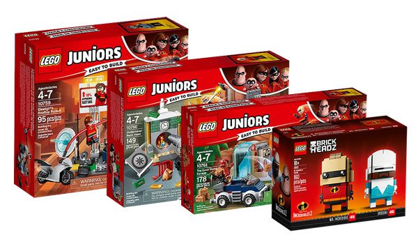 Sur le Shop LEGO : Les nouveautés LEGO The Incredibles 2 sont disponibles