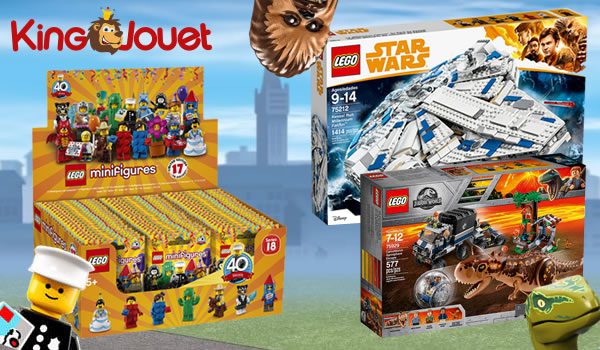 Concours : des boites LEGO à gagner avec King Jouet !