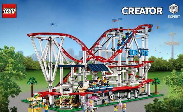 Shop LEGO : Le set LEGO Creator Expert 10261 Roller Coaster est disponible