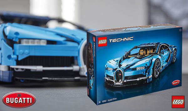 Concours : Un set LEGO Technic 42083 Bugatti Chiron à gagner !