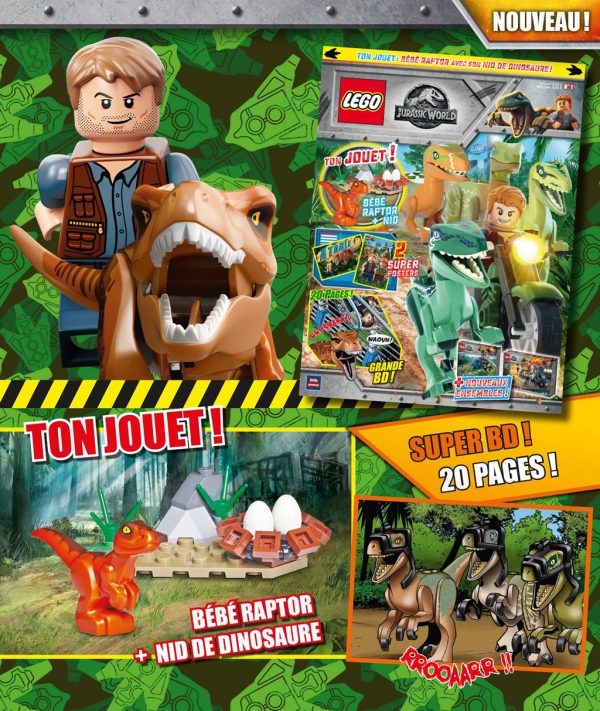 Magazine LEGO Jurassic World : Enfin disponible en France