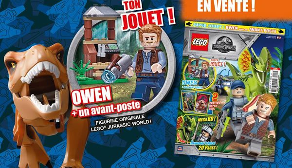 Magazine LEGO Jurassic World : Le N°2 est disponible