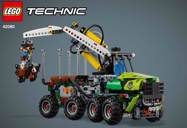 LEGO Technic 42080 Forest Machine (Alternate Model)